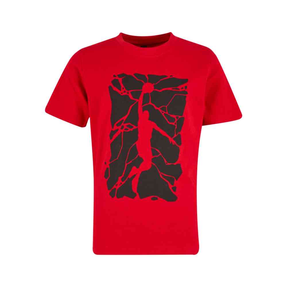 Mister Tee - Kids Basketball Splitters Tshirt Enfant - Rouge